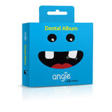 Porta Dente De Leite   Dental Album Premium Angie   Azul