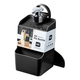Porta Detergente Bucha Rodo Uz Pia Dispenser Cozinha Esponja Cor Preto