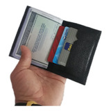 Porta Dinheiro Documento Cartão Credito Couro
