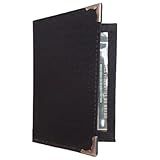 Porta Documento De Carro E Moto Super Slim Cabe Rg Cnh Preto