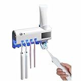 Porta Escova De Dentes Suporte De Pasta Automatico E Esterilizador Uv