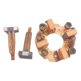 Porta Escova Motor Partida Iskra Para Bomag Bw24 Bf800 Bw202