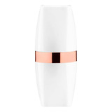 Porta Escova Pasta Dente Banheiro Branco Rosê Gold Future Cor Branco rose Gold