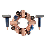 Porta Escovas Para Motor De Partida Iskra 24v