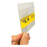 Porta Etiqueta precificador P Gancho 10 X 7 Cm Kit 1 500pçs