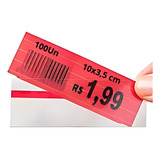 Porta Etiquetas C Fita Modelo U 10 0 X 3 5 Cm 100 Und
