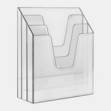 Porta Folha Prontuario Display A4 Acrilico Organizador Ficha