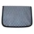 Porta Fralda Lenço Bebê Organizador Higiene Impermeável Cor Chevron Preto Chevron