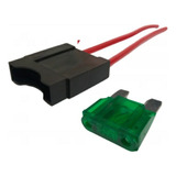 Porta Fusível Maxi Fio 4mm Reforçado Fusível Lâmina Max 30a