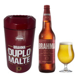 Porta Garrafa 600ml Suporte Cerveja Brahma Duplo Malte