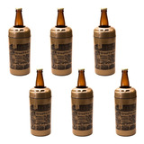 Porta Garrafa Cerveja 600ml Retro Termico Cervegela Kit 6pc