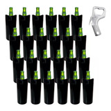 Porta Garrafa Térmico Camisinha Cerveja 600ml Kit C 24 Preto