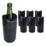Porta Garrafa Térmico Camisinha Para Cerveja 600ml Kit 06un
