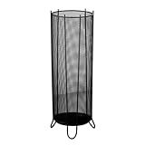 Porta Guarda Chuva Estilo Moderno Porta Guarda Chuva Preto Suporte Para Guarda Chuva Em Malha De Metal Para Sala De Entrada Fácil De Guardar