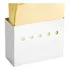 Porta Guardanapo Luxo Em Inox Class Home Cor Branco