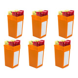 Porta Guardanapo Sache Bar Lanchonete Kit 6 Pc Várias Cores