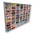 Porta Hot Wheels P/70 Carrinhos Mdf Pintado - Branco Estante