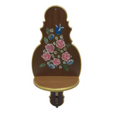 Porta Imagem Oratório Parede Porta Santo Peanha Madeira Mdf