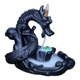Porta Incenso Dragao Chines