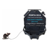 Porta Isca Armadilha Ratoeira Pega Mata Ratos Ratasanas