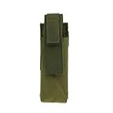 Porta Lanterna Canivete Spray De Pimenta Em Cordura Verde 