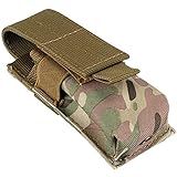 Porta Lanterna Para Cinto - Molle Lanterna Cinto - Cabo Elástico Leve Náilon Com Fecho Fivela Para Bolsa Transporte Para Escalada- Caminhadas E Atividades Ao Ar Livre