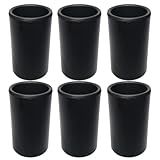 Porta Latao Termico 473ml Isopor Latao Cerveja Camisinha Bar Lanchonete Restaurante Kit 6 Unidades Preto 
