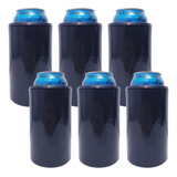 Porta Latão Térmico Isopor Para Cerveja 473ml Kit 6 Unidades