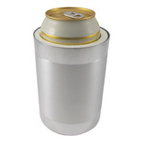 Porta Latas Cerveja 350 Ml Alumínio Térmico C Isopor 6 Un