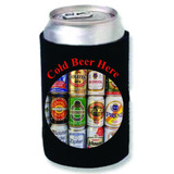 Porta Latas De Neoprene Conservar Cerveja Gelada Kit 140u