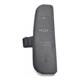 Porta Lateral De Borracha Para Canon 60d Usb Av Hdmi Mic