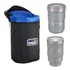 Porta Lente Case Acolchoado Para Canon, Nikon, Sony, Etc - G Cor Preto
