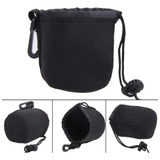 Porta Lente Fotograficica Em Neoprene Profissional Medio