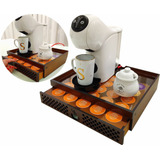 Porta Máquina E Porta Cápsulas Café Dolcegusto brinde