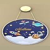 Porta Maternidade Astronauta Menino Bebê Boy