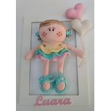 Porta Maternidade Bebe Amigurumi