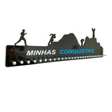 Porta Medalha Corrida Montanha Masc Para Até 100 Medalhas