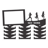 Porta Medalhas Corrida Feminino Personalizado Com Foto