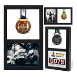 Porta Medalhas Quadro Moldura