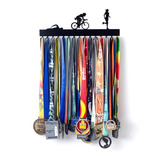 Porta Medalhas Triathlon Feminino Original