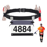 Porta Número Cinto Corrida De Rua Trilha Maratona Gel Carbo