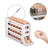 Porta Ovos Dispenser Organizador Bandeja De Ovos Geladeira