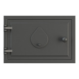 Porta P Cinzeiro Fornalha Fogão A Lenha Gota 18 5x31 5cm