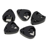 Porta Palhetas Violao Guitarra Ukulele Cavaco Kit Com 5 Pcs