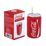 Porta Palito Dente Formato Lata Automático Coca Cola