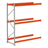 Porta Pallet Cinza Laranja 200x180x60 Paletes Palet 750kg