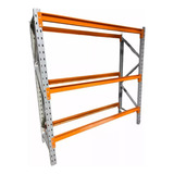 Porta Pallete Mini 2 Módulos 3 Longarinas 200x180x80 Cada