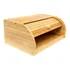 Porta Pão Bambu Com Tampa 40x27x17cm  Mundiart Cor Marrom