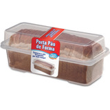 Porta Pão De Forma Com Tampa Pote Vasilha Recipiente Pães