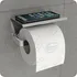 Porta Papel Higiênico Inox E Cromado De Parede Banheiro Max